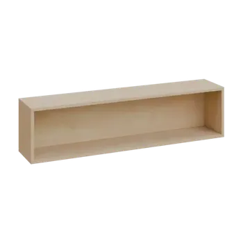 police BPB - 120 police na zeď, 240x1200x300, bříza světlá