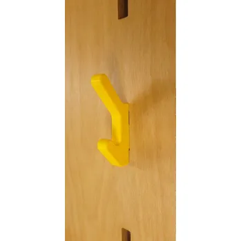 Věšák Hook P - háček Hall barevný plast Žlutá
