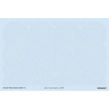 1/72 Triple radial rows