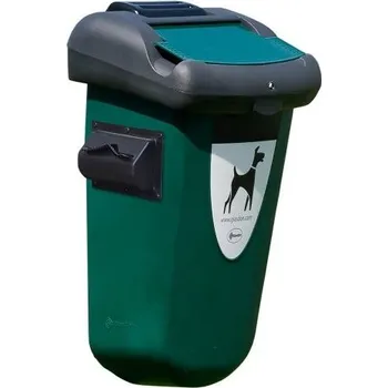 Venkovní odpadkový koš Koš na psí exkrementy Retriever 35l. se zásobníkem