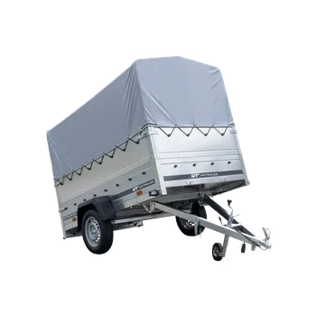 Přívěs Přívěs Garden Trailer 230 KIPP s BIS bočnicemi, rámem H-800 a šedou plachtou