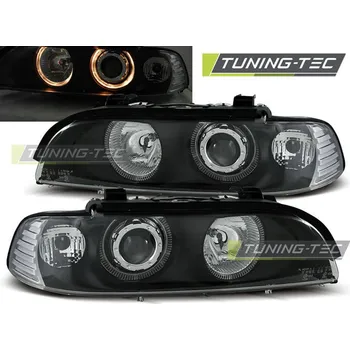 Přední světlomet SVĚTLOMETY ANGEL EYES černý pro BMW E39 09.95-06.03