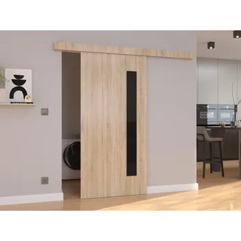 Interiérové dveře Posuvné dveře Gela - 86 cm s tlumeným dojezdem Barva: dub Sonoma