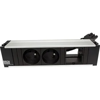 BACHMANN Systém CONI, box pro 3 moduly, 2x zásuvka CZ, 1x volné (912.010) - 19.07.0431