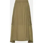 DKNY Trapézová sukně P4DN8X10 Zelená Regular Fit M