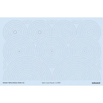 Plastikový model 1/32 Triple radial rows