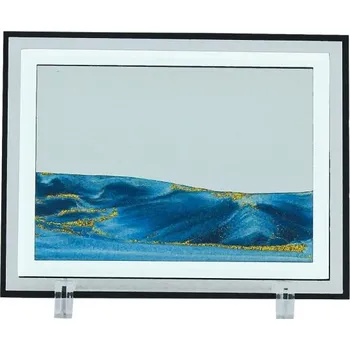 Obraz SEA Club Pískový obraz, sklo/písek, naplněný vodou, 22x17cm