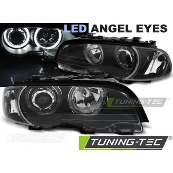 Přední světlomet SVĚTLOMETY ANGEL EYES LED BLACK pro BMW E46 04.99-03.03 COUPE CABRIO