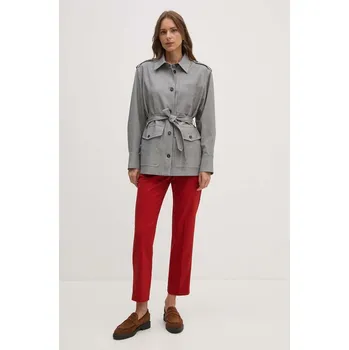 Dámská bunda Bunda Tommy Hilfiger WW0WW43316 šedá 90X, vel. 36