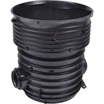 Kanalizační potrubí Dno šachtové průtočné úhel 30° Wavin Tegra 425, KG DN 160