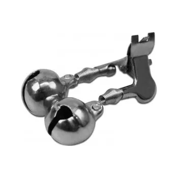 Signalizace záběru Delphin rolnička kovový klip-velká 22