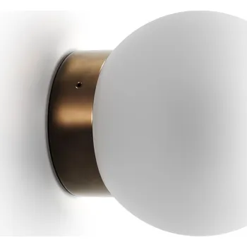 Nástěnné svítidlo Il Fanale 292.02.MM Foam, nástěnné svítidlo, 1xE27 max 10W, morocco/mléčné sklo, prům. 12cm, IP44