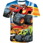 Dětské tričko Plamínek a Čtyřkoláci 130 - 140 cm