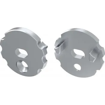 LED lišta LEDLabs LED SVÍTIDLA MICO stříbrný uzávěr s otvorem