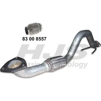 Výfukový systém Výfuková trubka HJS 91 11 1622