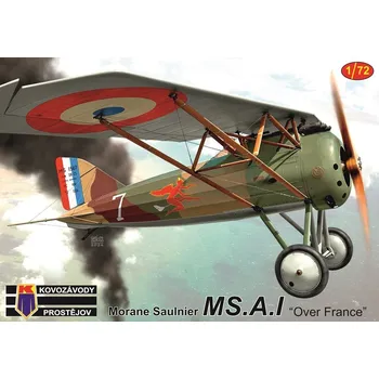 Plastikový model Kovozávody Morane Saulnier MS.A.I"Over France" 1/72