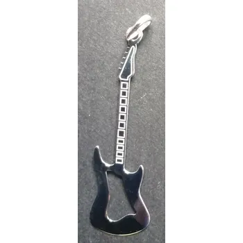 Přívěsek Elektrická kytara - přívěsek ze stříbra
