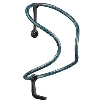 Košík na láhev košík TOPEAK FEZA CAGE KEVLAR CARBON G12 modrý (košík TOPEAK FEZA CAGE KEVLAR CARBON G12 modrý)