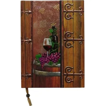 Zápisník Luxusní zápisník Boncahier Víno Grand reserva - Nakladatelství Sun