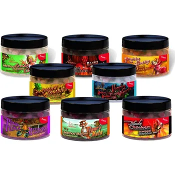 Boilies Mini boilies Radical 9mm 75g Method Marbles Příchutě: Vampire Garlic