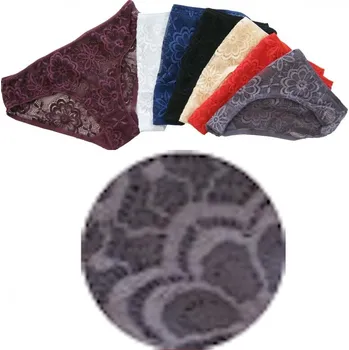 Kalhotky Moraj Francouzské kalhotky celokrajkové BDM250-362 Barva/Velikost: šedá / M/L