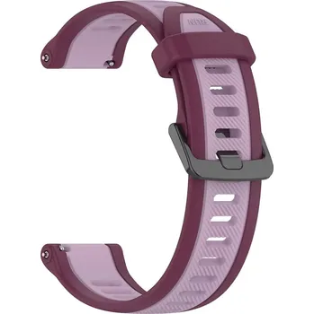 Řemínek na hodinky Silikonový řemínek Ricardo 18mm (pro Garmin Venu 2S, Vívoactive 4S, Forerunner 265S, Venu 3S aj.), růžový, Quick Release