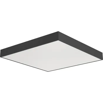 Arelux PXQ03CCT SBK Xpill Square, černé stropní svítidlo, 60W LED 3000/4000/6000K, 60x60cm