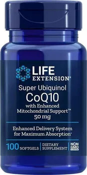 Life Extension Super Ubiquinol CoQ10 with Enhanced Mitochondrial Support 50 mg