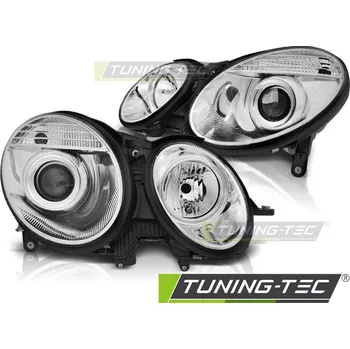 Přední světlomet SVĚTLOMETY CHROME pro MERCEDES W211 E-KLASA 05.06-09