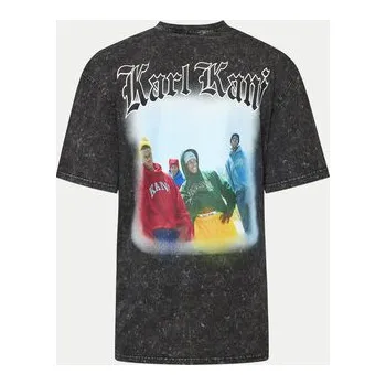 Pánské tričko Karl Kani T-Shirt KU242-006-1 Černá Regular Fit XS