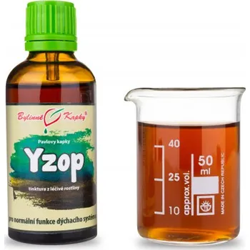Přírodní produkt Bylinné kapky s.r.o. Yzop tinktura 50 ml