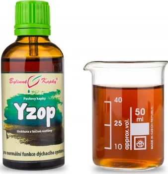 Přírodní produkt Bylinné kapky s.r.o. Yzop tinktura 50 ml