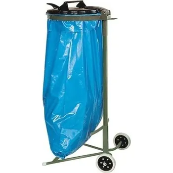 Venkovní odpadkový koš Držák na pytle mobil mono