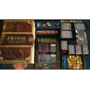 Příslušenství k deskovým hrám Inserty HERMAN Hrdina v kostce Big box (INS16)
