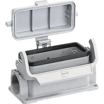 Síťový konektor pouzdro Han® 24B-asg2-LB-K-21 09300241295 HARTING 1 ks Piece