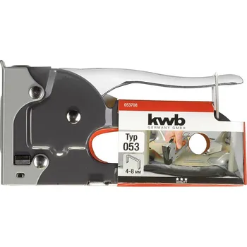 Sponkovačka kwb 053708 ruční sponkovačka, Typ 53F, dĺžka 4 - 8 mm