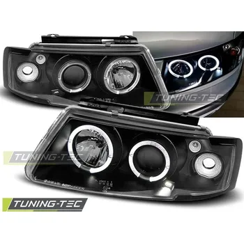 Přední světlomet PŘEDNÍ SVĚTLA ANGEL EYES ČERNÁ pro VW PASSAT B5 3B 11.96-08.00