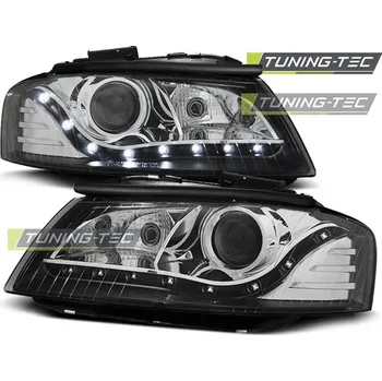 Přední světlomet SVĚTLOMETY DAYLIGHT černý pro AUDI A3 8P 05.03-03.08