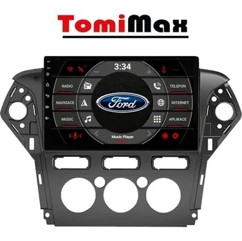 Autorádio TomiMax Ford Mondeo Android 14 autorádio s WIFI, GPS, USB, BT HW výbava: QLED 4 Core 2GB+32GB LOW - pouze displej A,C - Model auta: Ford Mondeo 2007-2012, Velikost obrazovky: Dotyková obrazovka: 10,1"