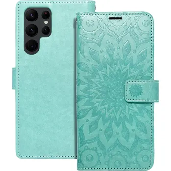 Forcell Pouzdro flipové MEZZO Book SAMSUNG S22 Ultra mandala green 5903396135712