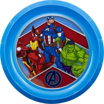 STOR Plastový talířek Avengers – 21,5 cm