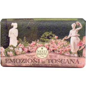 Mýdlo Nesti-Dante-Firenze Mydlo-a-sprchovy-gel Emozione-in-ToscanaMýdlo Giardino Fiorito 250 g (592,00 Kč / 1 kg)