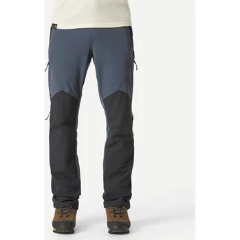 Pánská vesta SIMOND Pánské turistické vodoodpudivé kalhoty MT 900 M ČERNÁ|ŠEDÁ