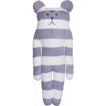 plyšák SCANquilt - plyšák FRIEND - CAFTHOLIC lenochod-medvěd bílošedá S