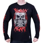 tričko street pánské - METAL HEAD - BLACK HEART - 13371 - XL
