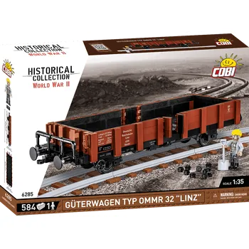 Stavebnice COBI COBI World War II 6285 Güterwagen Typ Ommr 32 Linz