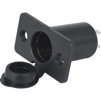 Elektrická zásuvka CARMOTION (POLAND) | Zásuvka zapalovače 12V s krytem na zabudování, SK-9102