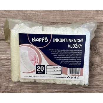Inkontinenční podložka Nappy Inkontinenční vložky - 20 ks 40x11 cm