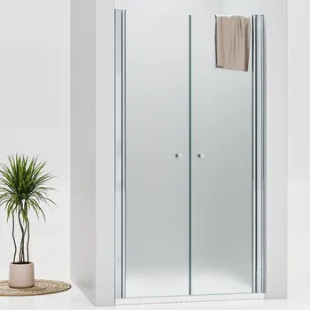 Sprchové dveře WellMall Beta Chrom 80 cm dveře Grape