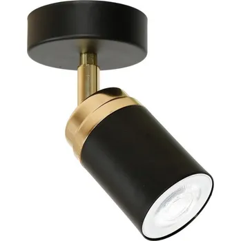 Nástěnné svítidlo Bodové svítidlo RENO 1xGU10/8W/230V černá/zlatá